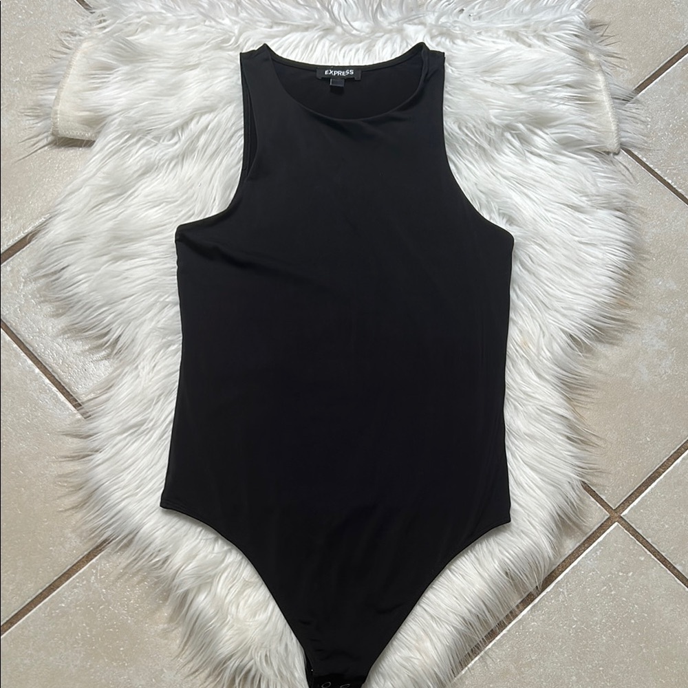 Body Contour Compression High Neck Bodysuit